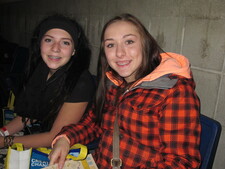 Mayerthorpe High students and W.A.M. members at WE Day