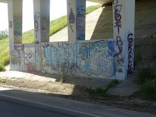 How the underpass used to look!