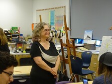 OJSH Art Teacher Carolyn Walker